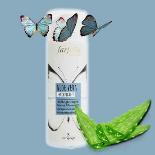 Aloe Vera Feuchtigkeitsspendendes Allover-Gel Feuchtigkeit farfalla