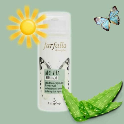 Aloe Vera Hautberuhigendes Repair-Gel beruhigend farfalla