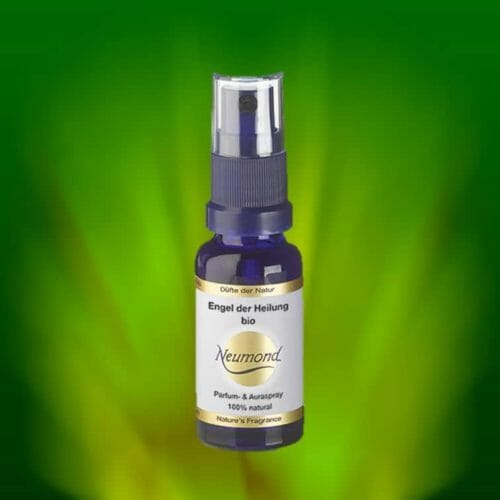 Engelslicht für Heilung Naturparfum bio von Neumond. Dieses unverwechselbare Parfum enthält reinigende und stärkende Öle, wie Niaouli und Fichtennadel. 20ml