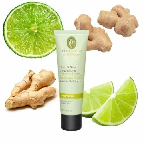 Hand and Nail Care Balm Organic Ginger - Primavera