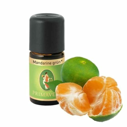 Mandarine green organic essential oil from Primavera | Angeldar