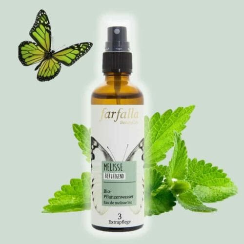 Melissenwasser bio alkoholfrei von Farfalla | Angeldar
