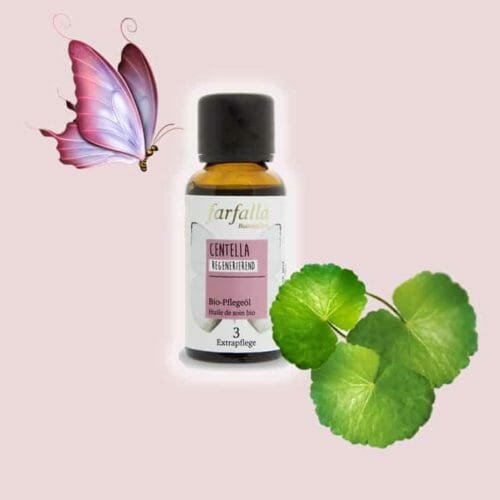 Centella oil bio a base oil from Farfalla