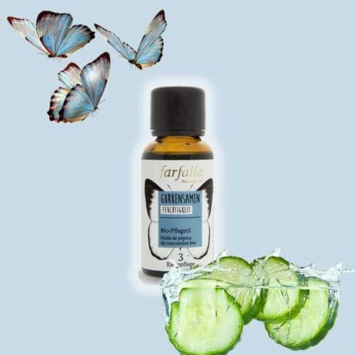 Gurkensamenöl bio Basisöl von Farfalla | Angeldar