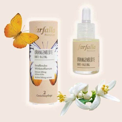 Orangenbluete Straffendes Wirkstoffserumfarfalla