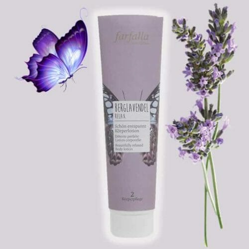 Berglavendel Relax Körperlotion farfalla