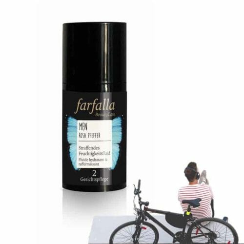 men, Rosa Pfeffer Straffendes Feuchtigkeitsfluid. Unkompliziert & praktisch,herb-frisch & natürlich wirksam. FEEL GREAT!