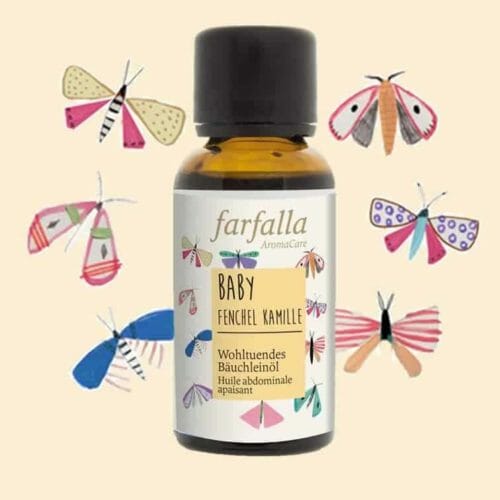 Успокаивающее масло для животика, Ромашка-Фенхель farfalla