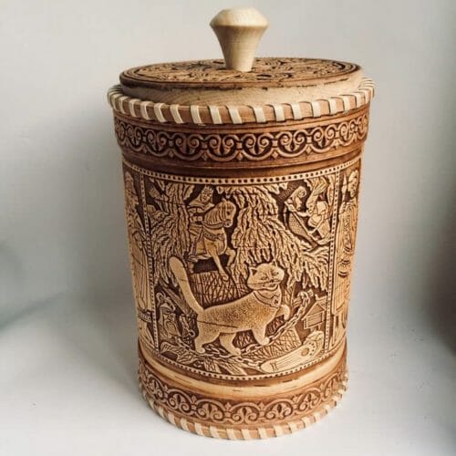 birch bark box pushkin fairy tale-min