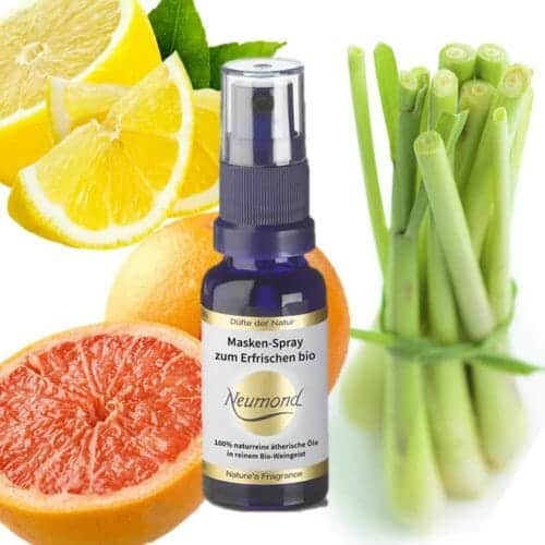 Mask spray for refreshing organic new moon