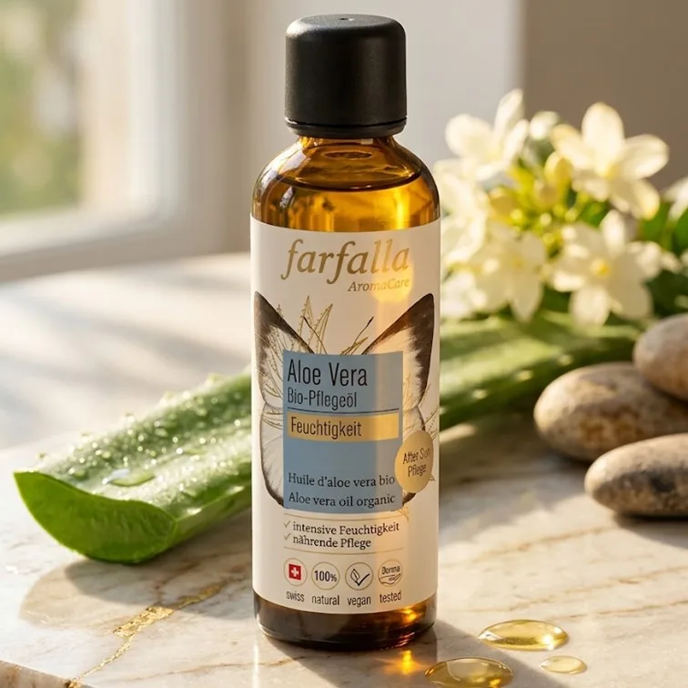 Aloe Vera bio Basisöl von farfalla