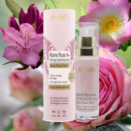 Alpine Rose Anti-Age Gesichtscreme A+farfalla