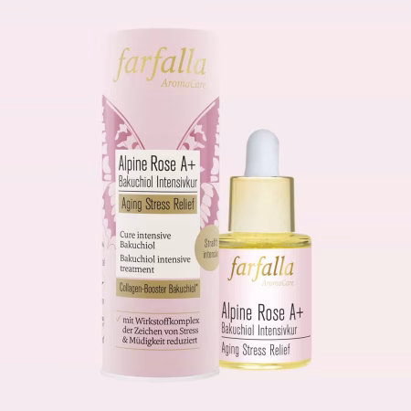 Alpine Rose Bakuchiol Intensivkur A+ Farfalla
