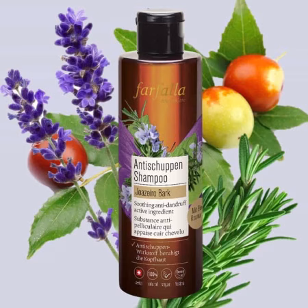 Натуральный шампунь от перхоти Зизифус farfalla