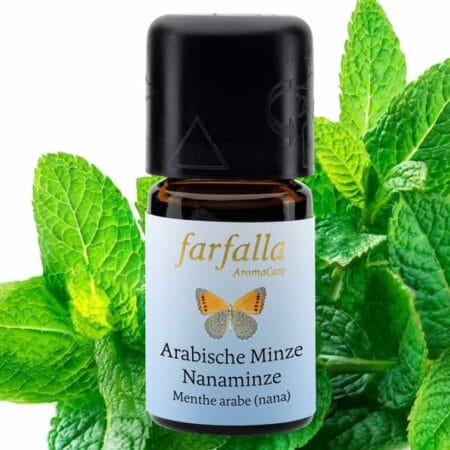 Arabische minze bio, aetherisches oel farfalla
