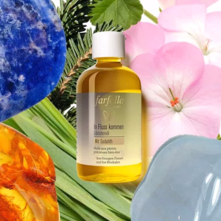 Edelsteinöl In Fluss kommen Farfalla