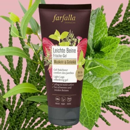 Leichte Beine Frische-Gel von farfalla – Naturkosmetik