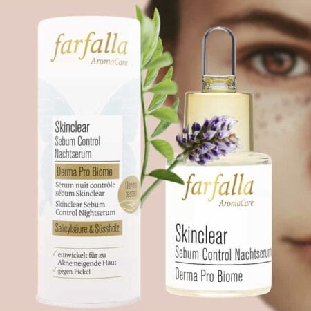 Skinclear Sebum Control Nachtserum Derma Pro Biome farfalla