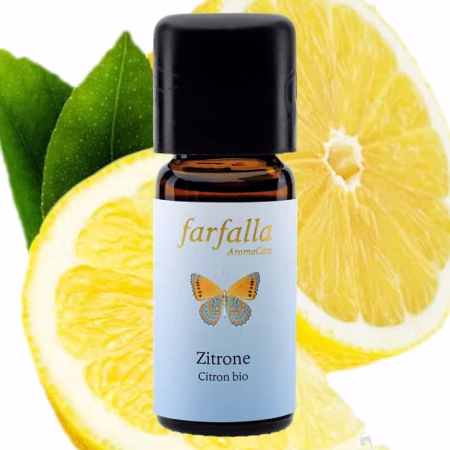 Zitrone Ätherisches Öl bio von Farfalla